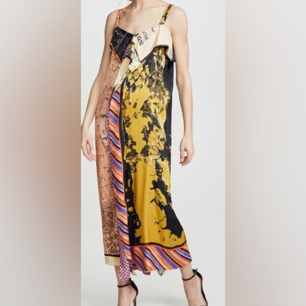 New w Tags: Stunning Stine Goya dress with maps and layers